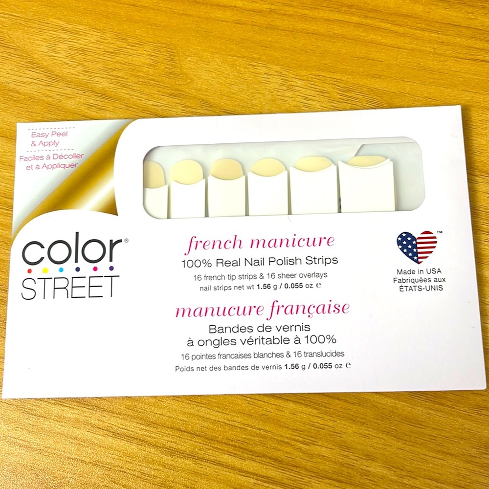 Color Street french manicure